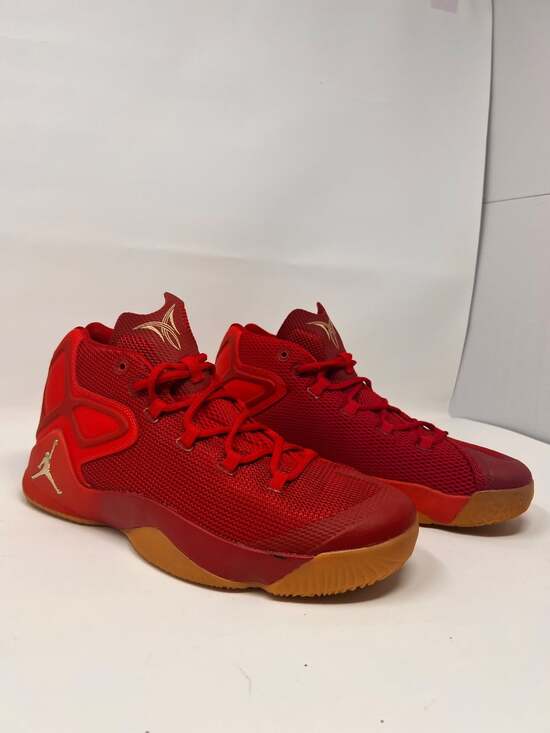 Nike Air Jordan Melo M12 Big Apple Gym Red Gold Men\'s 10.5 Shoes w/ Box main image 7